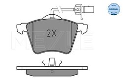 Set placute frana Meyle 025 210 3419/W
