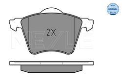 Set placute frana Meyle 025 210 3419/W