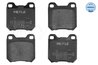 SET PLACUTE FRANA MEYLE 025 210 5015 - Compatibil cu OPEL, SAAB, VAUXHALL