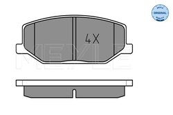 SET PLACUTE FRANA MEYLE 025 211 4215 - Compatibil cu SUZUKI