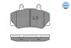 Set placute frana Meyle 025 212 3316