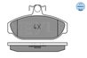 SET PLACUTE FRANA MEYLE 025 212 6617 - Compatibil cu VOLVO