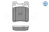 Set placute frana Meyle 025 213 0515