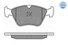 SET PLACUTE FRANA MEYLE 025 214 1117 - Compatibil cu OPEL, SAAB, VAUXHALL