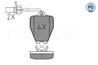 SET PLACUTE FRANA MEYLE 025 214 5418/PD - Compatibil cu AUDI