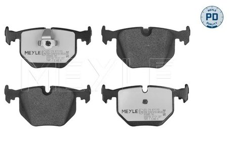 SET PLACUTE FRANA MEYLE 025 214 8717/PD - Compatibil cu BMW, LAND ROVER