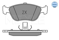 Set placute frana Meyle 025 214 9219