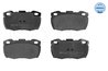 SET PLACUTE FRANA MEYLE 025 215 1918 - Compatibil cu LAND ROVER