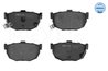 Set placute frana Meyle 025 215 5314/W