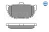 Set placute frana Meyle 025 215 5314/W