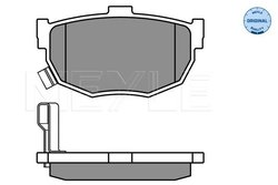 Set placute frana Meyle 025 215 5314/W