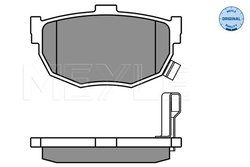Set placute frana Meyle 025 215 5314/W