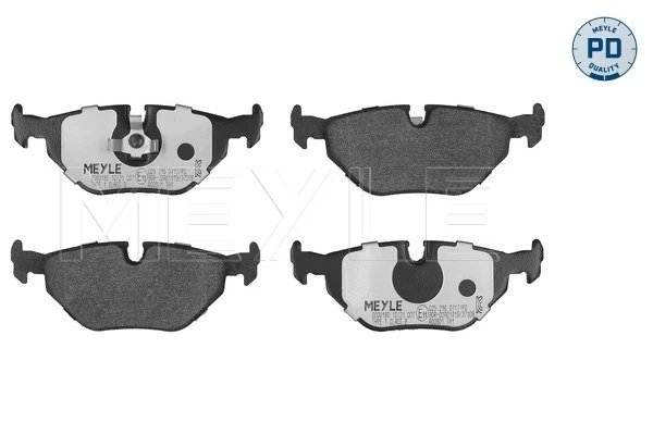 SET PLACUTE FRANA MEYLE 025 216 0717/PD - Compatibil cu BMW