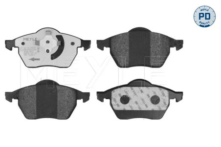 SET PLACUTE FRANA MEYLE 025 216 2419/PD - Compatibil cu AUDI, VW