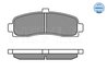 Set placute frana Meyle 025 216 2615