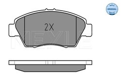 Set placute frana Meyle 025 216 9416/W