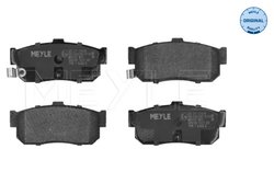Set placute frana Meyle 025 217 1316/W