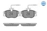 Set placute frana Meyle 025 218 0119/W