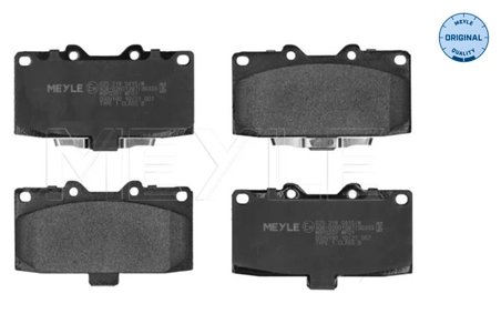 SET PLACUTE FRANA MEYLE 025 218 5415/W - Compatibil cu SUBARU