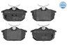 Set placute frana Meyle 025 218 6115