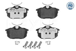 Set placute frana Meyle 025 218 6115/PD