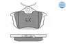 Set placute frana Meyle 025 218 6115