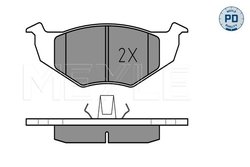 Set placute frana Meyle 025 218 6619/PD