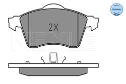 Set placute frana Meyle 025 218 8319