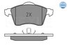 Set placute frana Meyle 025 218 8319