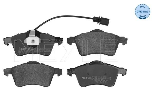 Set placute frana Meyle 025 218 8519/W