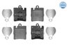 Set placute frana Meyle 025 218 9915