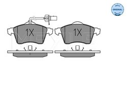 Set placute frana Meyle 025 218 8519/W