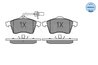 Set placute frana Meyle 025 218 8519/W
