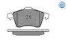 Set placute frana Meyle 025 218 8519/W