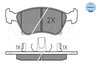 Set placute frana Meyle 025 219 7617/W