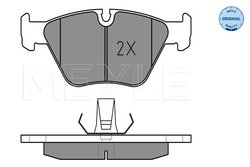 SET PLACUTE FRANA MEYLE 025 219 9020 - Compatibil cu BMW