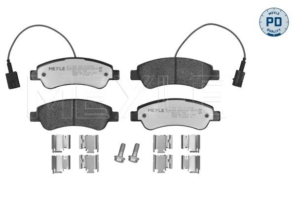 SET PLACUTE FRANA MEYLE 025 220 4119/PD - Compatibil cu CITROEN, FIAT, OPEL, PEUGEOT, VAUXHALL