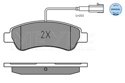Set placute frana Meyle 025 220 4119