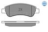 Set placute frana Meyle 025 220 4119