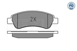 SET PLACUTE FRANA MEYLE 025 220 4119/PD - Compatibil cu CITROEN, FIAT, OPEL, PEUGEOT, VAUXHALL