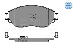 Set placute frana Meyle 025 220 8718