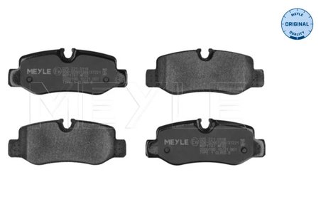 Set placute frana Meyle 025 221 0118