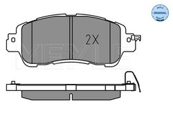 Set placute frana Meyle 025 222 3515