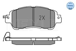 Set placute frana Meyle 025 222 3515