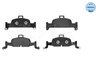 SET PLACUTE FRANA MEYLE 025 224 0216 - Compatibil cu AUDI