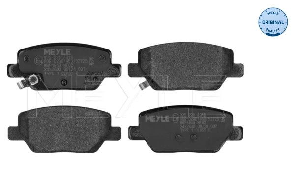 Set placute frana Meyle 025 224 4918