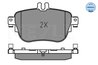 SET PLACUTE FRANA MEYLE 025 224 3716 - Compatibil cu MERCEDES-BENZ