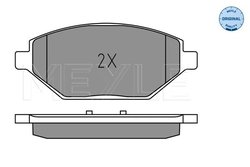 SET PLACUTE FRANA MEYLE 025 225 2218 - Compatibil cu OPEL