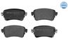 SET PLACUTE FRANA MEYLE 025 225 8818 - Compatibil cu CITROEN, FIAT, OPEL, PEUGEOT, TOYOTA, VAUXHALL