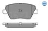 SET PLACUTE FRANA MEYLE 025 226 7516 - Compatibil cu HYUNDAI, KIA